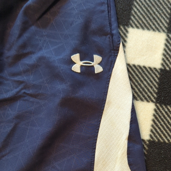 Under Armour Kids Navy and White Shorts - Picture 3 of 7